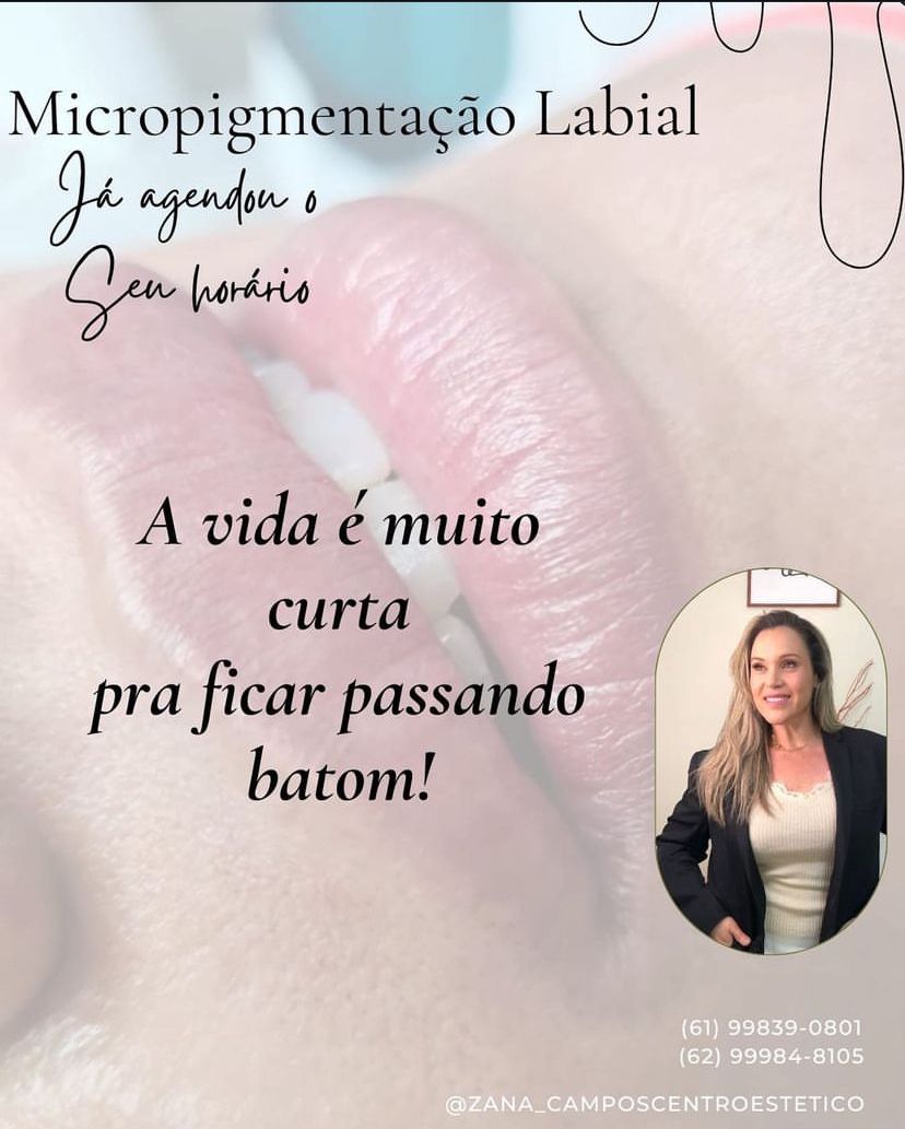 Micropigmentação labial